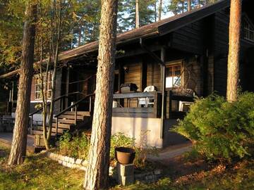 Фото номера Вилла с 3 спальнями и сауной Виллы Villa Skitunäs г. Pyhtaa 49