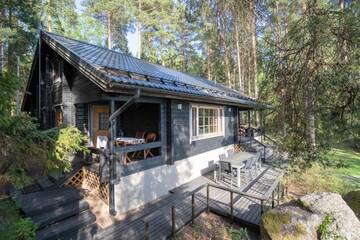 Фото номера Вилла с 3 спальнями и сауной Виллы Villa Skitunäs г. Pyhtaa 93