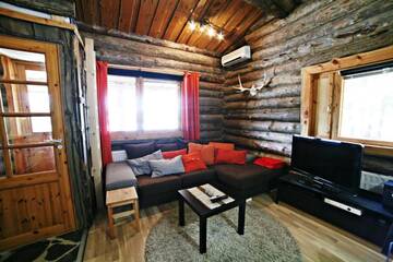 Фото номера Шале с двумя спальнями Шале Villa Kivikoski г. Pyhtaa 78