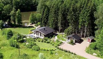 Фото номера Шале с двумя спальнями Шале Villa Kivikoski г. Pyhtaa 104