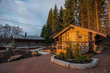 Фото номера Шале с двумя спальнями Шале Villa Kivikoski г. Pyhtaa 64